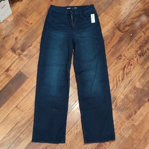 New Old Navy Women's Wide Leg Jeans Size 4 Tall